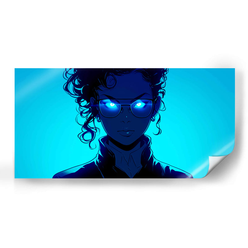 Las Sombras - Abogada Azul - DeLaVegaGaming | Cuadro decorativo de Canvas Lab