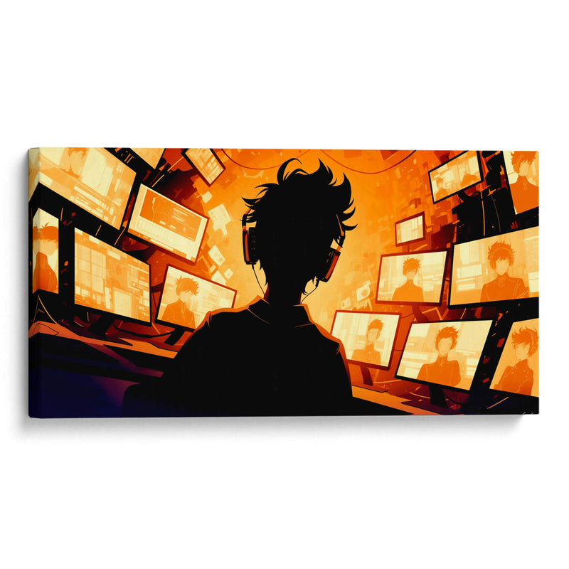 Las Sombras - El Streamer - DeLaVegaGaming | Cuadro decorativo de Canvas Lab