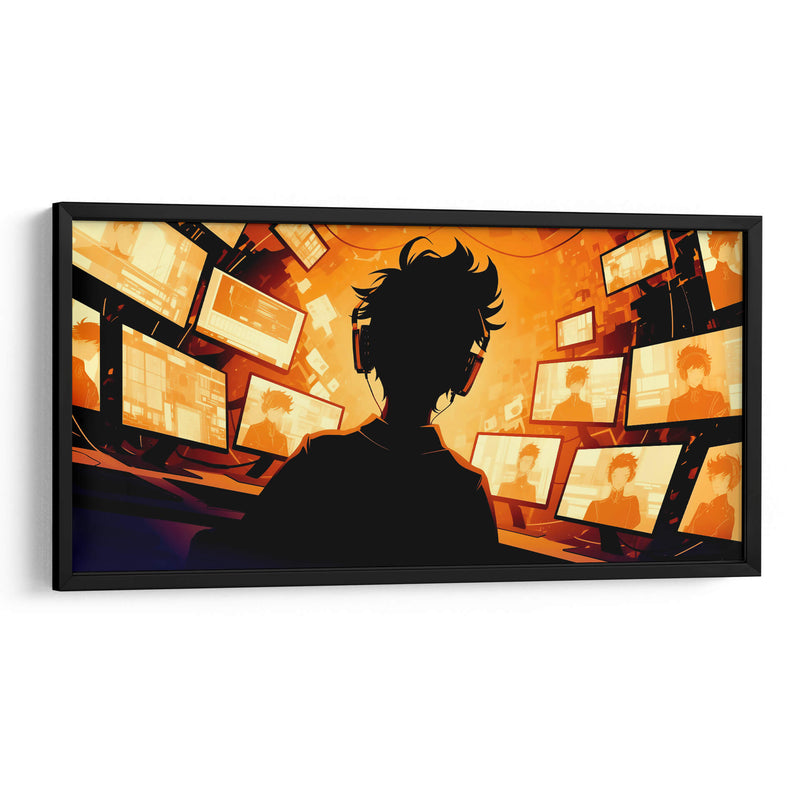 Las Sombras - El Streamer - DeLaVegaGaming | Cuadro decorativo de Canvas Lab