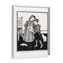 Un niño y una niña - Julie de Graag | Cuadro decorativo de Canvas Lab