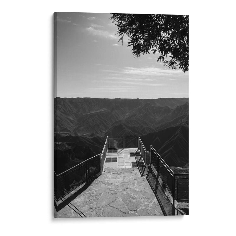 Cerro del Gallego 01 BW - Charly Garibay | Cuadro decorativo de Canvas Lab