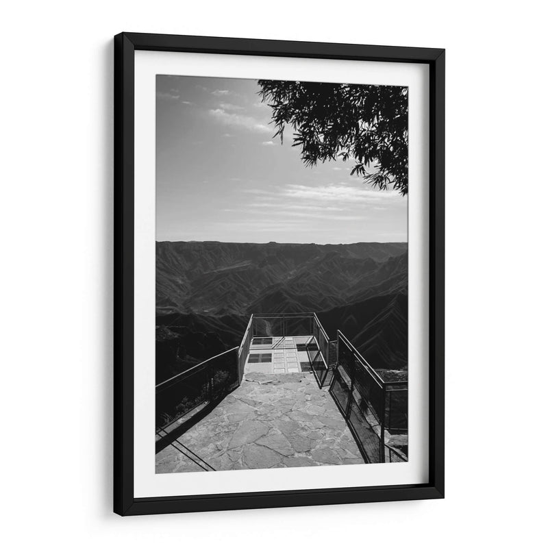 Cerro del Gallego 01 BW - Charly Garibay | Cuadro decorativo de Canvas Lab