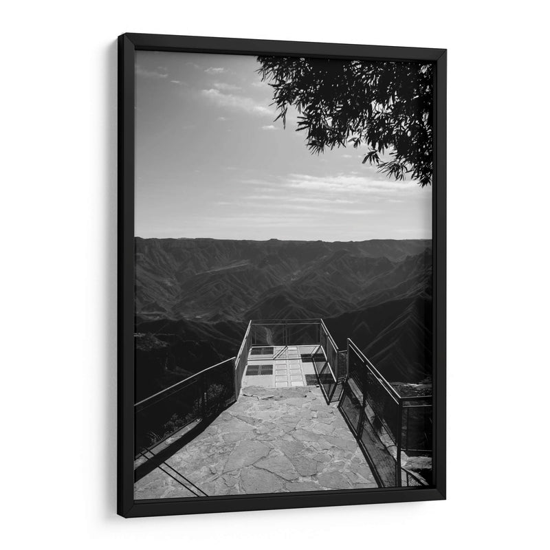 Cerro del Gallego 01 BW - Charly Garibay | Cuadro decorativo de Canvas Lab