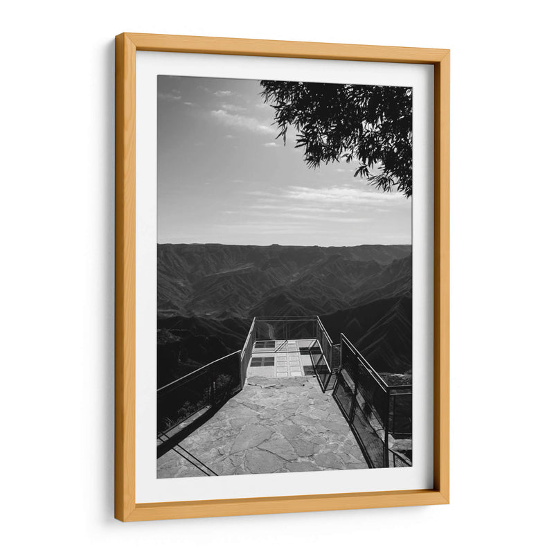 Cerro del Gallego 01 BW - Charly Garibay | Cuadro decorativo de Canvas Lab