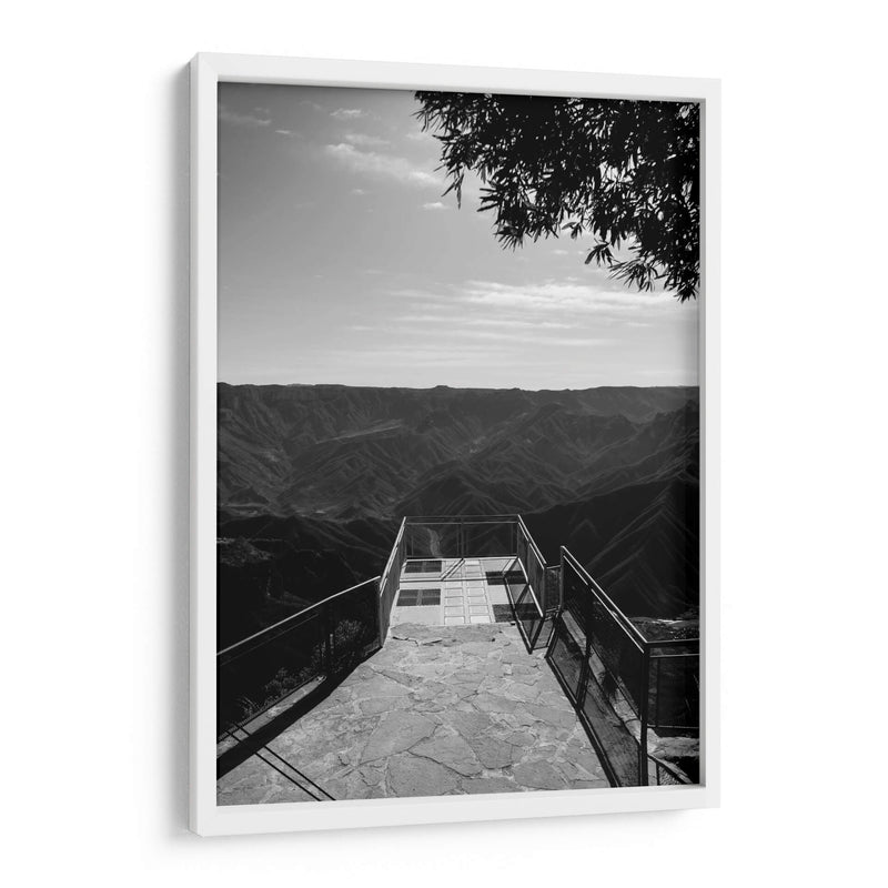 Cerro del Gallego 01 BW - Charly Garibay | Cuadro decorativo de Canvas Lab