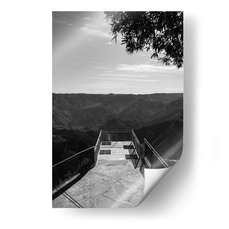 Cerro del Gallego 01 BW - Charly Garibay | Cuadro decorativo de Canvas Lab