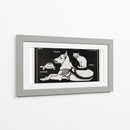 Akbar la tortuga, Max el perro y Puss el gato - Julie de Graag | Cuadro decorativo de Canvas Lab