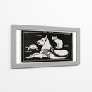 Akbar la tortuga, Max el perro y Puss el gato - Julie de Graag | Cuadro decorativo de Canvas Lab