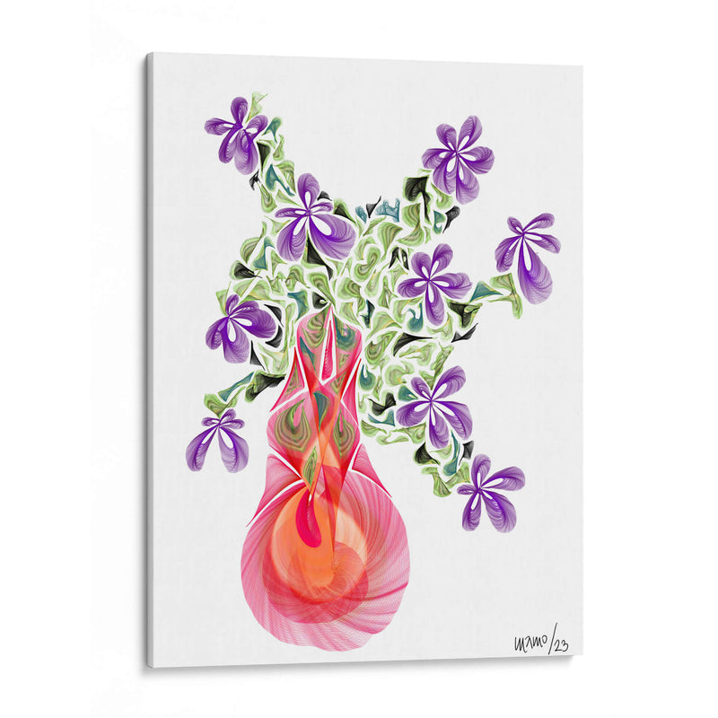 Jarrón con flores - Gina Villalobos | Cuadro decorativo de Canvas Lab