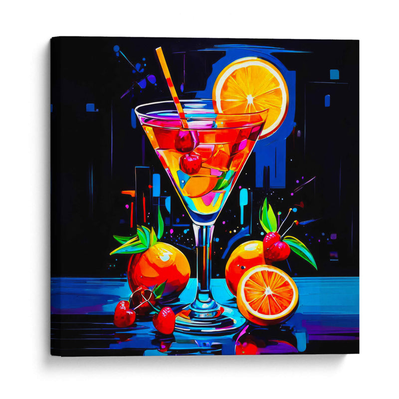 Martini frutal - Paltik Arte Digital | Cuadro decorativo de Canvas Lab