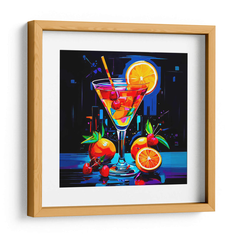 Martini frutal - Paltik Arte Digital | Cuadro decorativo de Canvas Lab