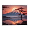 Atardecer en Japón - Paltik Arte Digital | Cuadro decorativo de Canvas Lab
