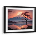 Atardecer en Japón - Paltik Arte Digital | Cuadro decorativo de Canvas Lab