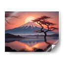 Atardecer en Japón - Paltik Arte Digital | Cuadro decorativo de Canvas Lab