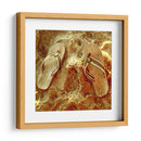 Sandalias en la Arena - Corrococho | Cuadro decorativo de Canvas Lab