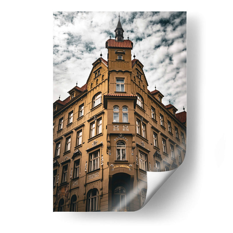 Esquina en Praga. - Claudia Luna | Cuadro decorativo de Canvas Lab