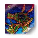 Noche de Cabras - YH | Cuadro decorativo de Canvas Lab