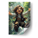 El Pequeño Aventurero - DeLaVegaGaming | Cuadro decorativo de Canvas Lab