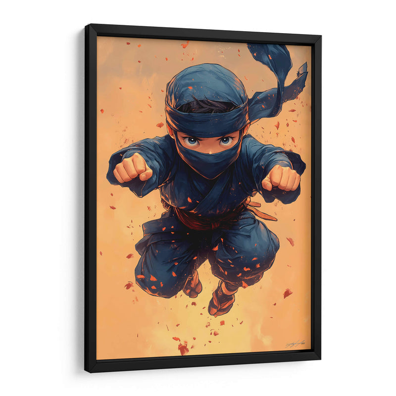 El Pequeño Ninja - DeLaVegaGaming | Cuadro decorativo de Canvas Lab