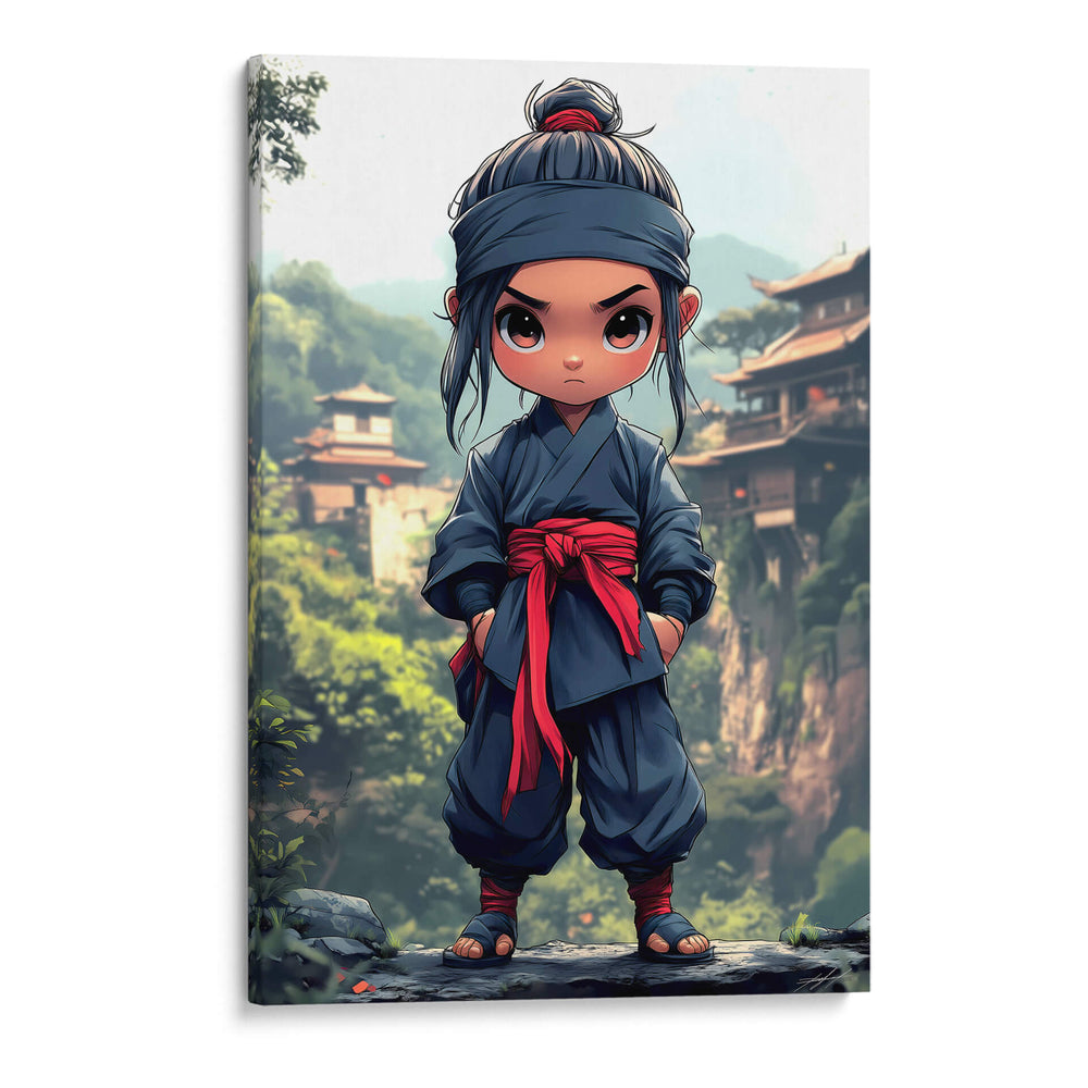 La Pequeña Ninja - DeLaVegaGaming | Cuadro decorativo de Canvas Lab