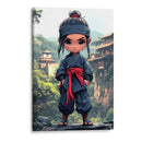 La Pequeña Ninja - DeLaVegaGaming | Cuadro decorativo de Canvas Lab