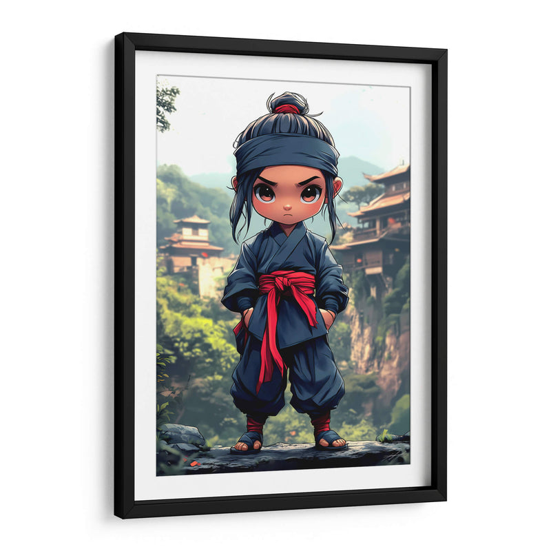 La Pequeña Ninja - DeLaVegaGaming | Cuadro decorativo de Canvas Lab