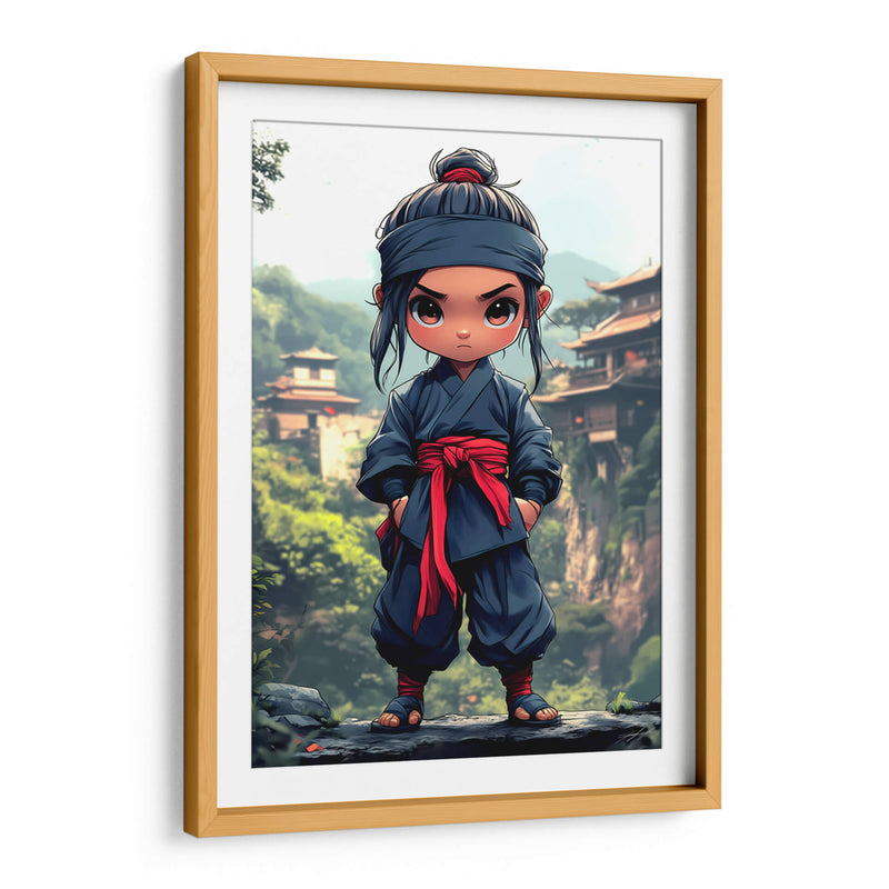 La Pequeña Ninja - DeLaVegaGaming | Cuadro decorativo de Canvas Lab