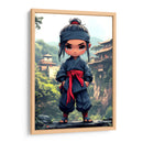 La Pequeña Ninja - DeLaVegaGaming | Cuadro decorativo de Canvas Lab