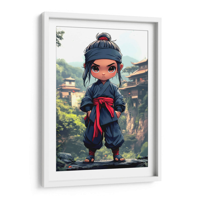 La Pequeña Ninja - DeLaVegaGaming | Cuadro decorativo de Canvas Lab