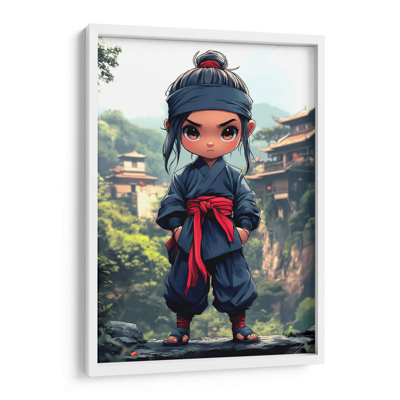 La Pequeña Ninja - DeLaVegaGaming | Cuadro decorativo de Canvas Lab