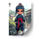 La Pequeña Ninja - DeLaVegaGaming | Cuadro decorativo de Canvas Lab