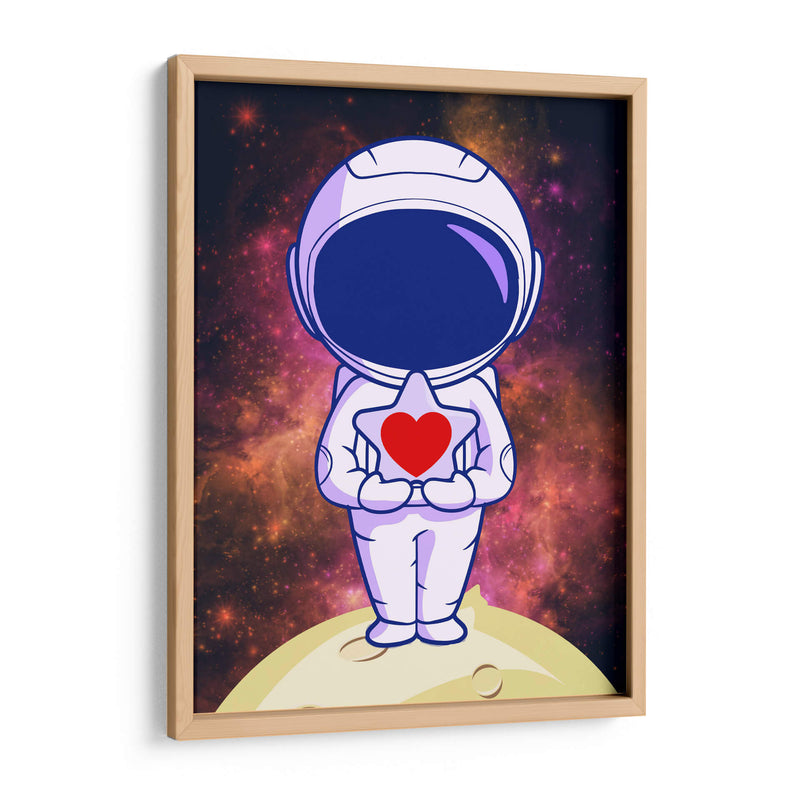 Corazón Espacial - Creaciones  | Cuadro decorativo de Canvas Lab