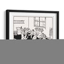 Chicos en una mesa de trabajo - Julie de Graag | Cuadro decorativo de Canvas Lab