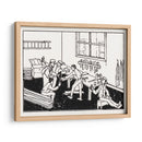 Chicos en una mesa de trabajo - Julie de Graag | Cuadro decorativo de Canvas Lab