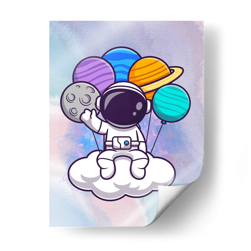 Planetas Globo - Creaciones  | Cuadro decorativo de Canvas Lab