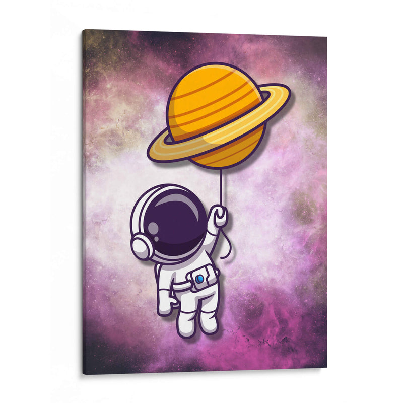 Globo Saturno - Creaciones  | Cuadro decorativo de Canvas Lab