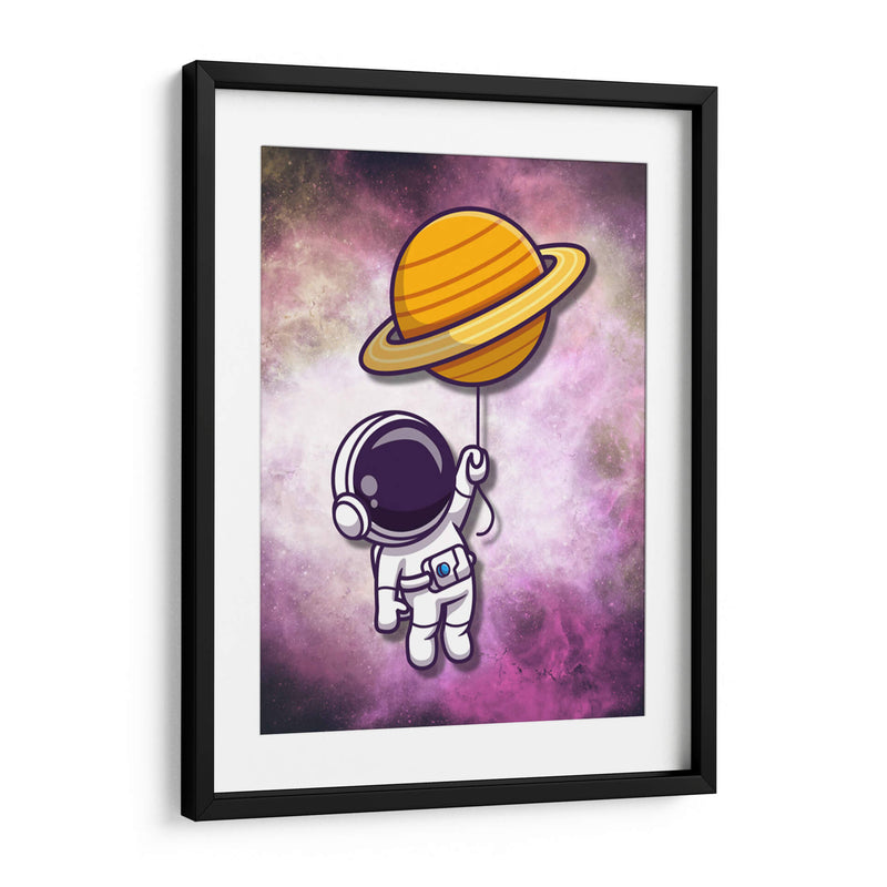 Globo Saturno - Creaciones  | Cuadro decorativo de Canvas Lab