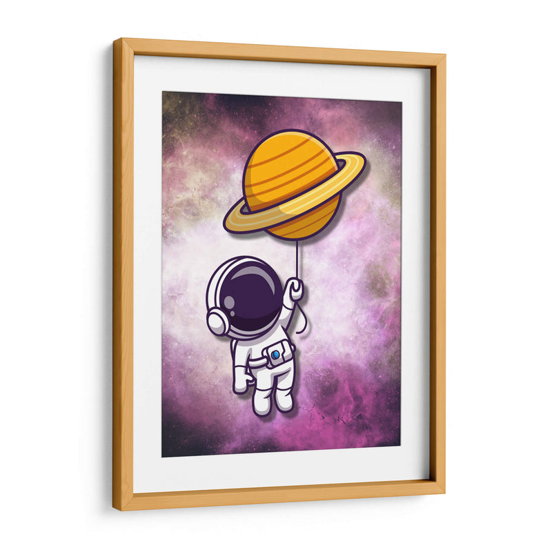 Globo Saturno - Creaciones  | Cuadro decorativo de Canvas Lab