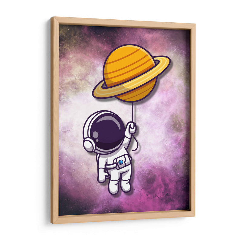 Globo Saturno - Creaciones  | Cuadro decorativo de Canvas Lab