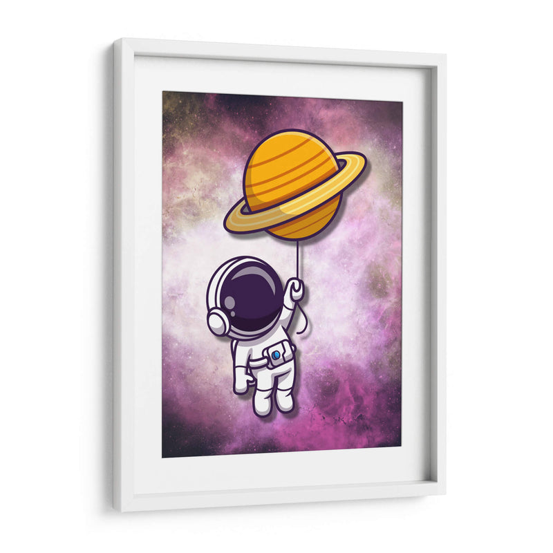 Globo Saturno - Creaciones  | Cuadro decorativo de Canvas Lab