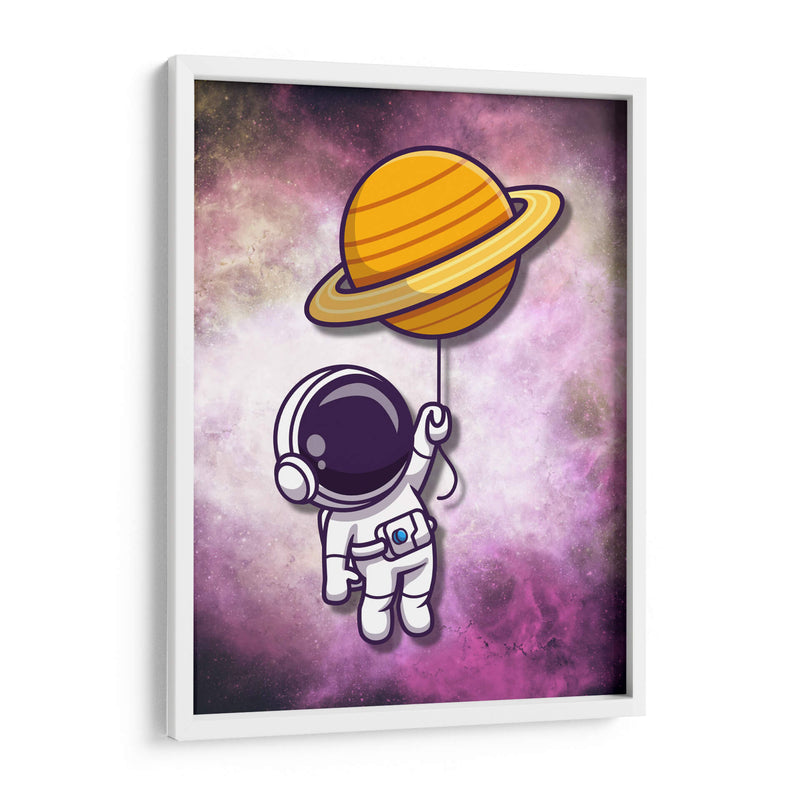 Globo Saturno - Creaciones  | Cuadro decorativo de Canvas Lab