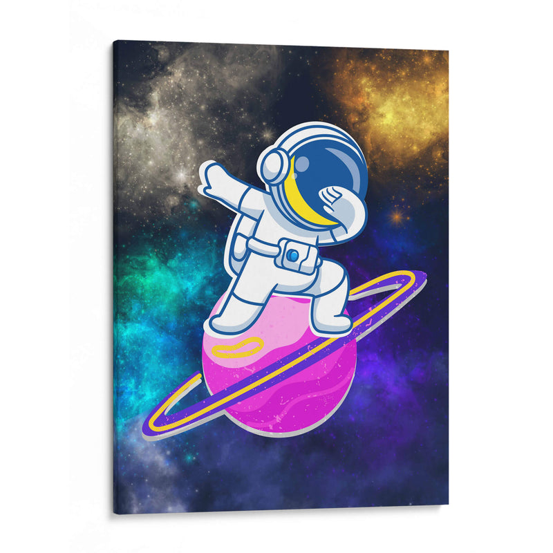 Saturno Morado - Creaciones  | Cuadro decorativo de Canvas Lab