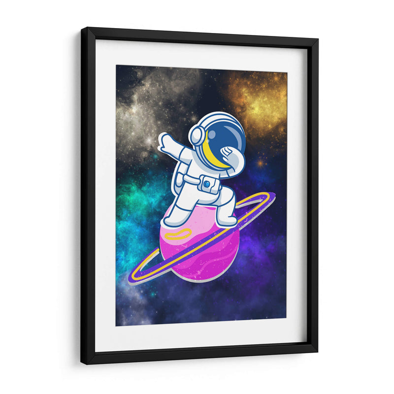 Saturno Morado - Creaciones  | Cuadro decorativo de Canvas Lab