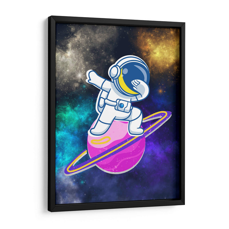 Saturno Morado - Creaciones  | Cuadro decorativo de Canvas Lab