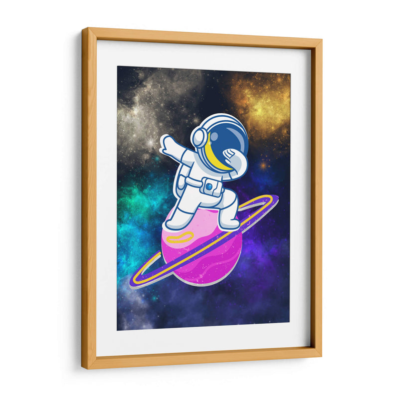 Saturno Morado - Creaciones  | Cuadro decorativo de Canvas Lab