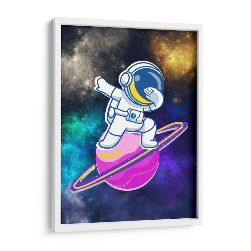 Saturno Morado - Creaciones  | Cuadro decorativo de Canvas Lab