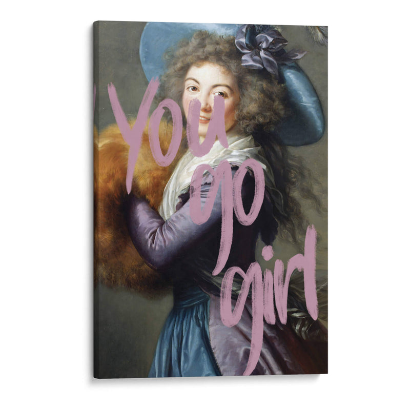 you go girl - Nayeli Cabrera | Cuadro decorativo de Canvas Lab