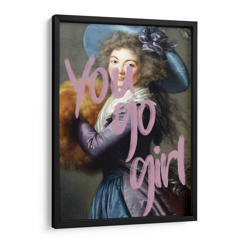 you go girl - Nayeli Cabrera | Cuadro decorativo de Canvas Lab