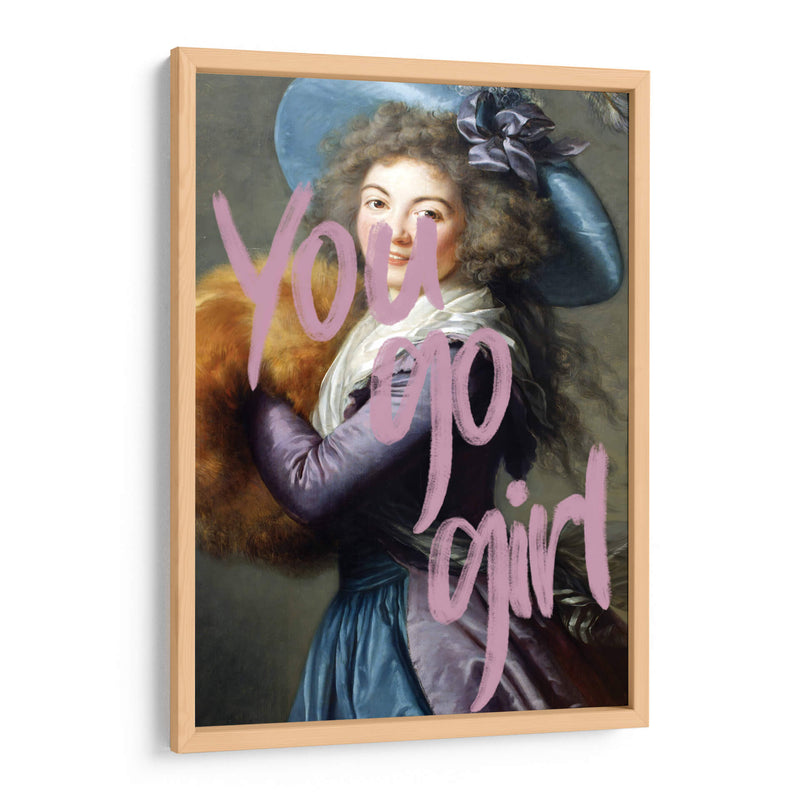 you go girl - Nayeli Cabrera | Cuadro decorativo de Canvas Lab