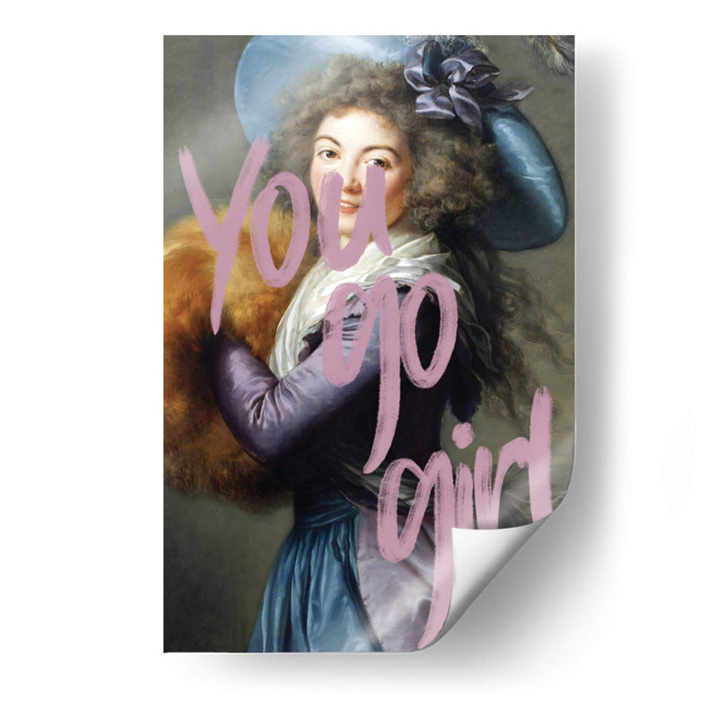 you go girl - Nayeli Cabrera | Cuadro decorativo de Canvas Lab